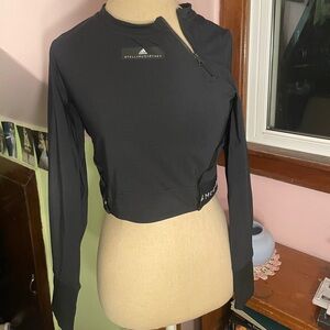 Stella McCartney black crop top